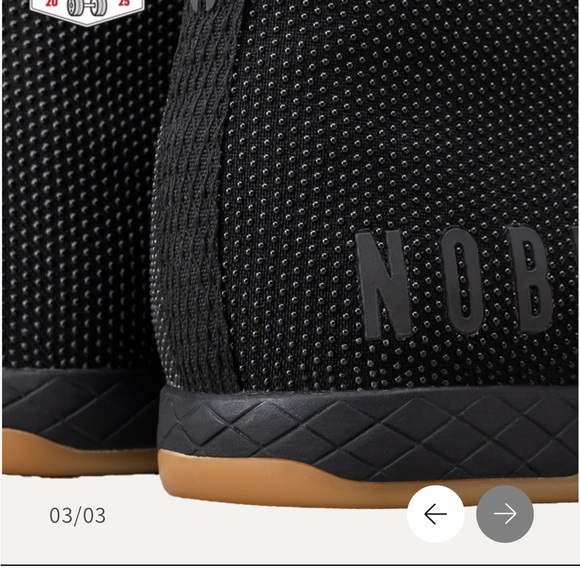 NOBULL Black and Gum High-Top Men's Shoes - 11.5 - Picture 5 of 7